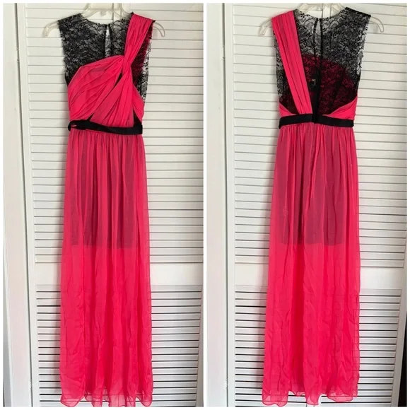 chinese dress ladies A.B.S Evening by Allen Schwartz for Holt Renfrew maxi dress Sz 6 –  Kristen's Consignment